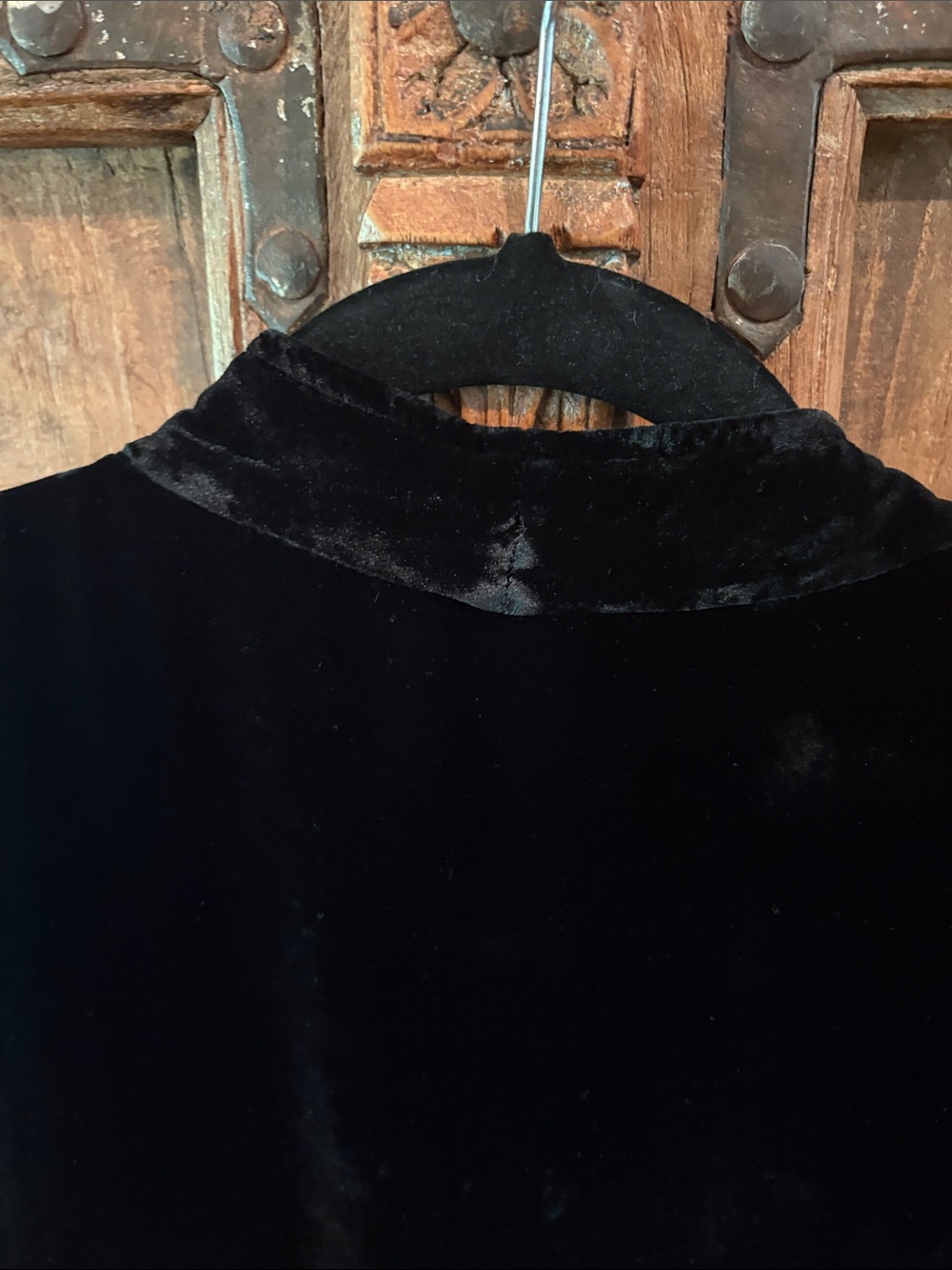 Eileen Fisher Woman Black Velvet Duster Cardigan NWT 2X Minimalist Luxe - Picture 7 of 7